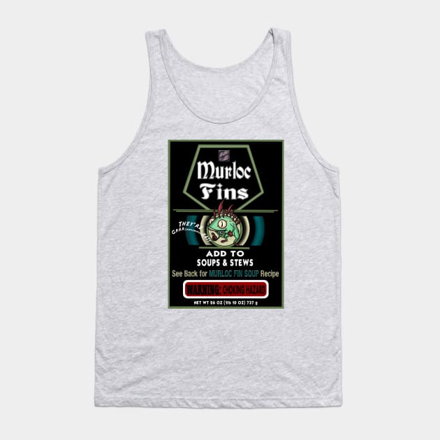 Murloc Fins Tank Top by earmites